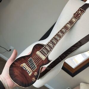 VTG Guitar Novelty Silk Necktie Unconforma-Ties Hand Sewn Music Tie